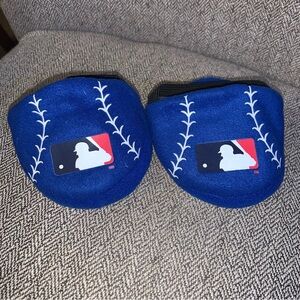 BABW Build A Bear Accessory Major League Baseball Slippers Blue RARE RETIRED HTF